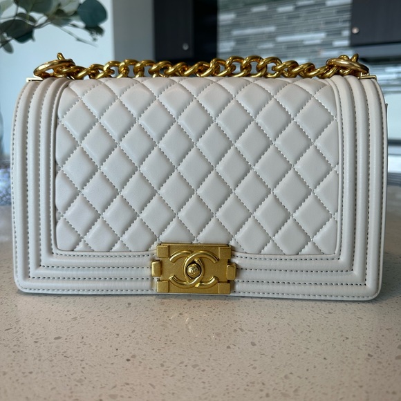 Handbags - Gold Chain Bag